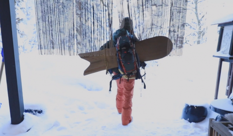 雪板 YUKIITA 120cm スノーサーフィン 雪板 YUKIITA 120cm スノー
